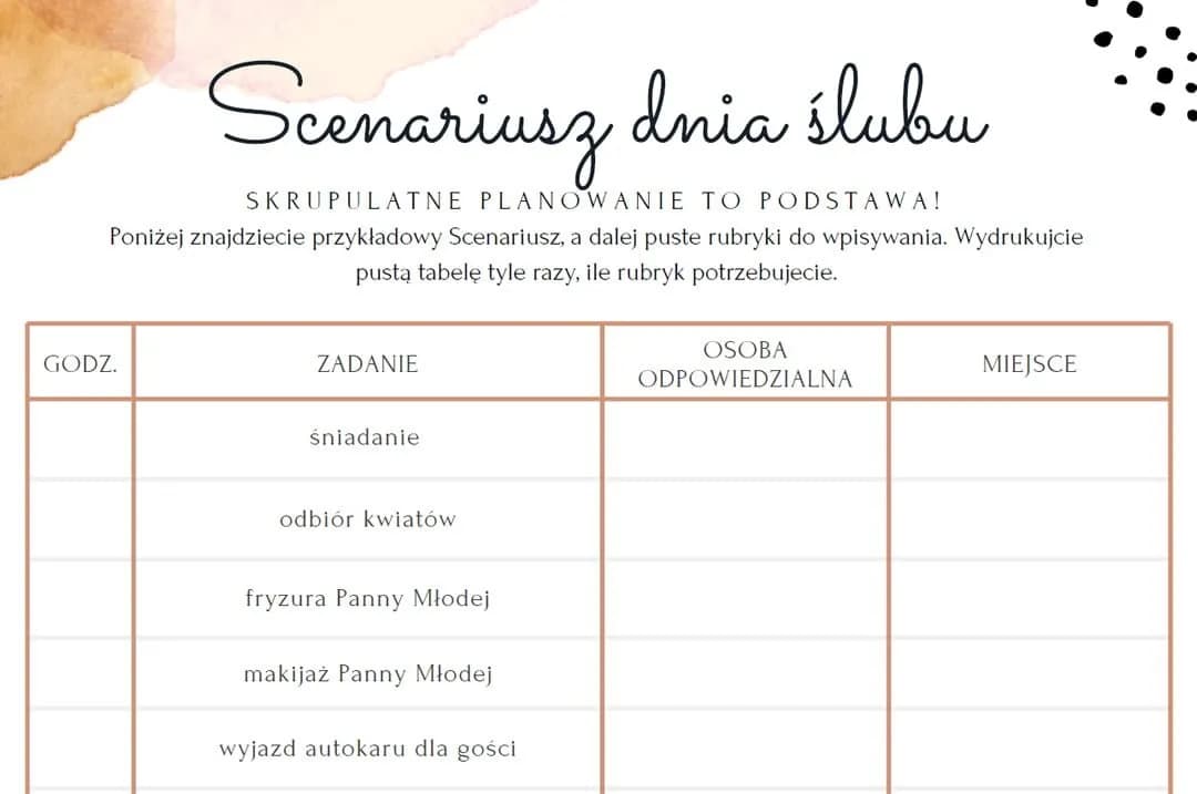 Ślub co po kolei: Kompletny plan organizacji od A do Z