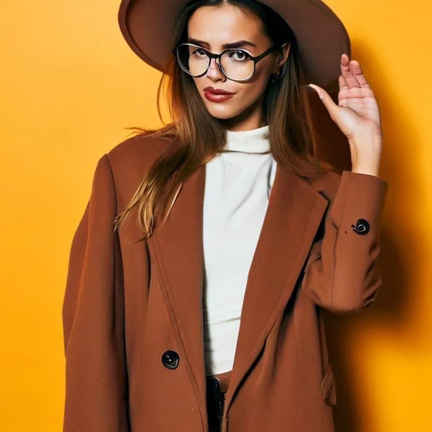 Modne kolory czapek do brązowej kurtki, które zachwycą każdego stylistę